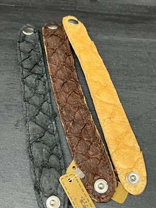 Pulsera de cuero de pez Arapaima - Imagen 1 de 9