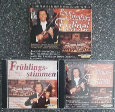 2 Musik CD Box Andre Rieu - Ein Strauss Festival -  CD (1999) wie Neu - Bild 1 von 4