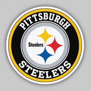 Adesivo/decalcomania vinile Pittsburgh Steelers - NFL Pro Football - AFC North - PA - Foto 1 di 2