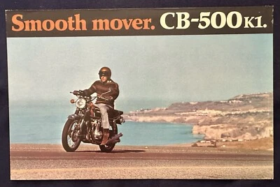 Folheto de vendas Honda CB-500K1 - Imagem 1 de 4