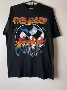 HOT ITEM!!! The Cars Band On Tour Black Tee Unisex T-Shirt Gift Full Size S-4XL - Picture 1 of 5