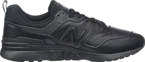 Sz 9.5 - New Balance 997H 'Triple Black Leather' CM997HDY - Picture 1 of 5