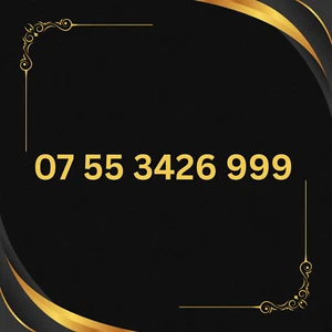 GOLD NUMMER VD 999 SIM KARTE EE TRI-CUT SIM KARTE VIP VISITENKARTENNUMMER UK - Bild 1 von 4