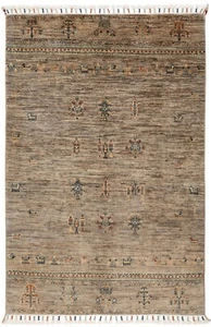 Ziegler Premium Handgeknüpfter 178x119 cm-Orientteppich,Fine,Carpet,Rug,Grau - Picture 1 of 14