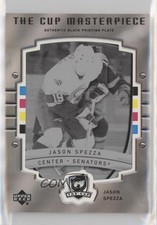 2005-06 The Cup Masterpiece Printing Plate Black Framed 1/1 Jason Spezza #72 2d8