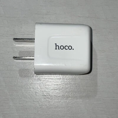 Cargador de Pared Hoco Modelo C2 Enchufe CN Adaptador de Carga USB Único - Blanco Foto 1 de 2