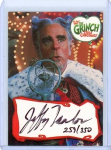 JEFFREY TAMBOR as MAYOR MAY WHO 2000 DYNAMIC GRINCH STOLE CHRISTMAS AUTO 259/350 - Picture 1 of 2