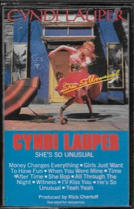 Cyndi Lauper She's so Unusual Cassette Tape 1983 Portrait Records NM - Picture 1 of 5