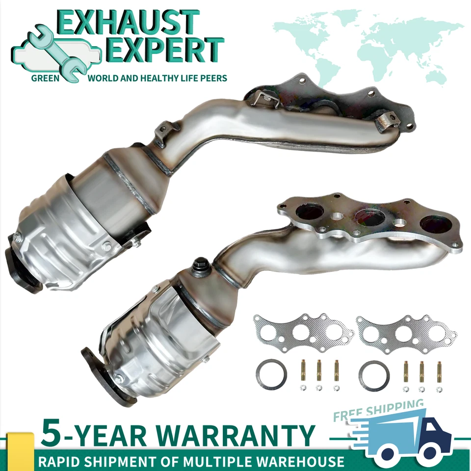 Front both Sides Catalytic Converter For Toyota Fj Cruiser 2010-2012 4.0L EPA - Image 1 of 4