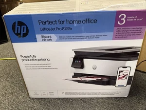 HP Wireless Printer OfficeJet Pro 8122e All-In-One Grey - Ref 5584-1-AA - Picture 1 of 5