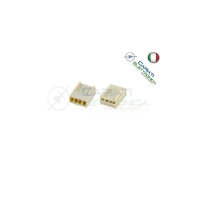 5 PEZZI Connettore Connettori MK Femmina 4 Poli - Immagine 1 di 2