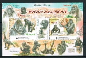 CZECH REPUBLIC 2025 FAUNA Star Animals from the PRAGUE ZOO - S/S MNH - Picture 1 of 1