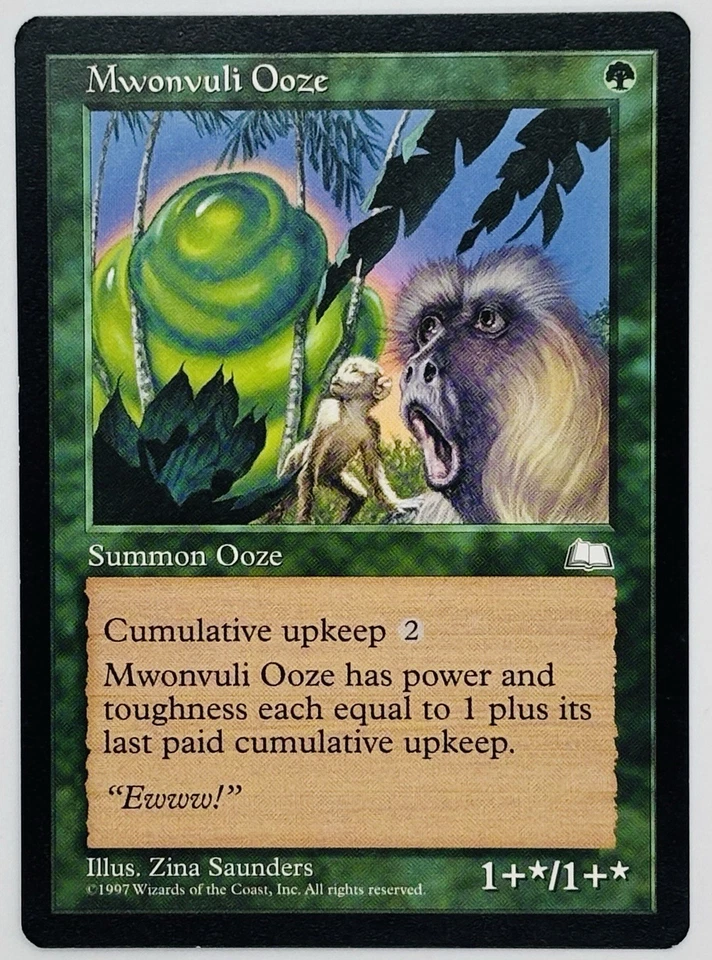 MTG Mwonvuli Ooze Weatherlight Regular - Image 1 of 1