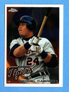 2010 Topps Chrome #156 Miguel Cabrera Detroit Tigers - Picture 1 of 1