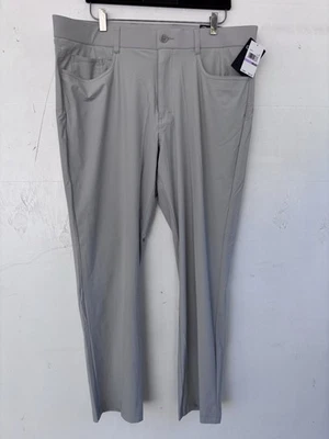 Pantalones de golf Callaway Golf Opti-Dri Sorona elásticos grises talla 38x30 nuevos con etiquetas $94 Foto 1 de 4