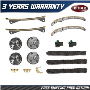Engine Timing Chain Kit For Hyundai Kia 3.3L 3.8L Santa Fe Sorento Azera Genesis - Picture 1 of 14