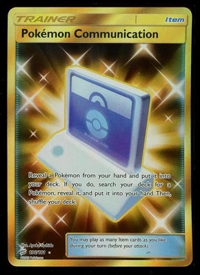 Pokemon Pokemon Communication 196/236 Sun & Moon Cosmic Eclipse Near Mint - Image 1 of 2