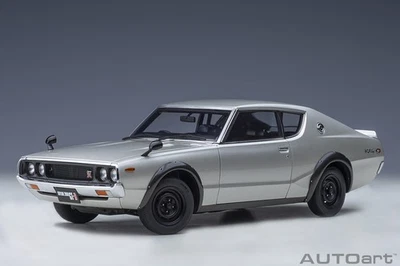 AUTOart 77471 1:18 Nissan Skyline GT-R (KPGC110) (silver) 1973 (composite model/ - Image 1 of 4