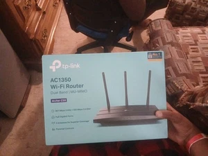 WI-Fi Router 867 Mbps 5 GHz And 2.4 GHZ And Has 3 Antennas For Superior Coverage - Picture 1 of 3