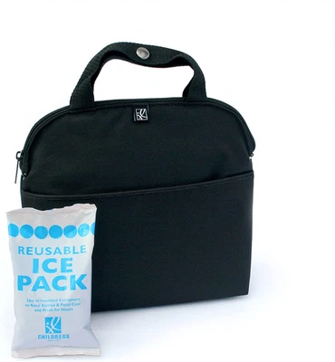 JL Childress Maxicool 4 Bottle Cooler, Black - image 1 of 4