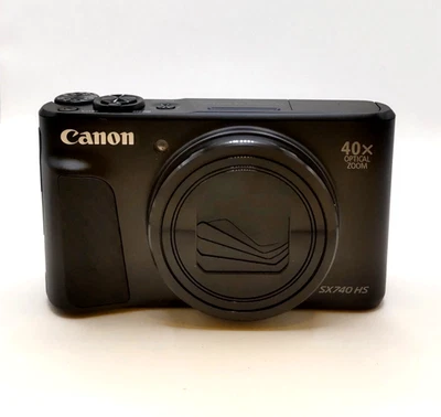 Canon PowerShot SX740 HS Black - Image 1 of 4