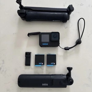 GoPro Hero 10 Black + Accessories Bundle - Excellent Condition - Picture 1 of 5