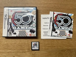 50 klassische Spiele (Nintendo DS, 2009) komplett - Bild 1 von 4