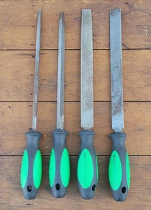 MATCO Tools Mechanics File Rasp Set 4-PIECE Green Handles - Picture 1 of 3