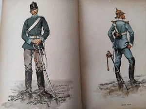MILITARIA ARMEE ALLEMANDE I MARIUS ROY DALLY GRAVURES COULEURS UNIFORMES N°13 - Picture 1 of 3