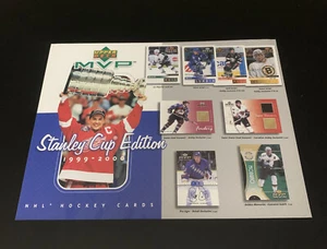 Selten - Upper Deck MVP 1999 Händler Promo Werbung NHL Steve Yzerman - Bild 1 von 2