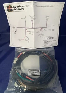 1957 CHEVY ENGINE WIRING HARNESS V8 HEI AUTOMATIC USA - Picture 1 of 3