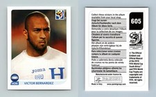 Victor Bernardez #605 South Africa 2010 Fifa World Cup Panini Sticker