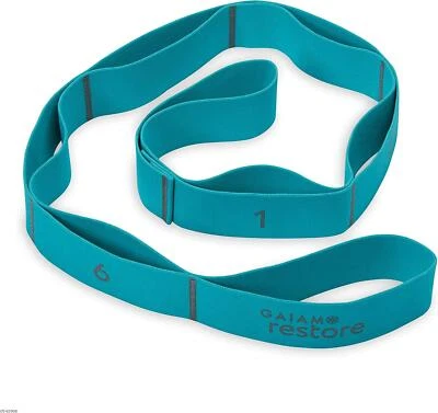 Gaiam Restore Resistance Band Stretching Strap - Stretch Legs And Arms With For - Image 1 of 4