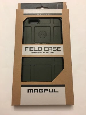 Magpul Field Case For Apple iPhone 6+, Semi Rigid, Olive Drab Green, USA Made - Image 1 of 4