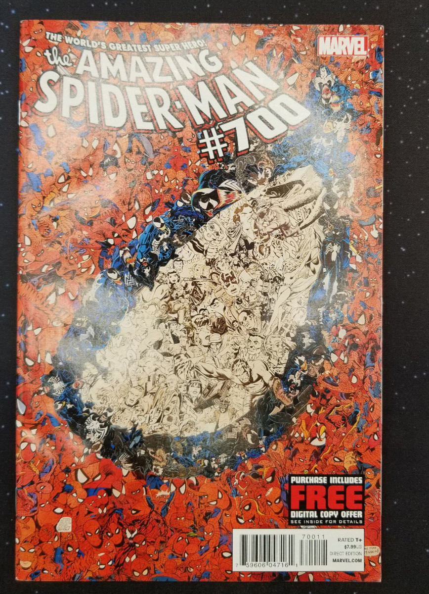 洋書 Amazing Spider-man #700 1st Print Amazing Spider-Man #700, (1st print) CGC 9.4 3X SS, signed