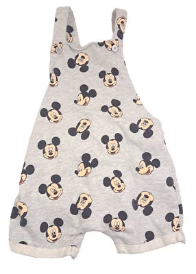 Mono corto de verano gris Disney Mickey Mouse para niños pequeños 3T Foto 1 de 4