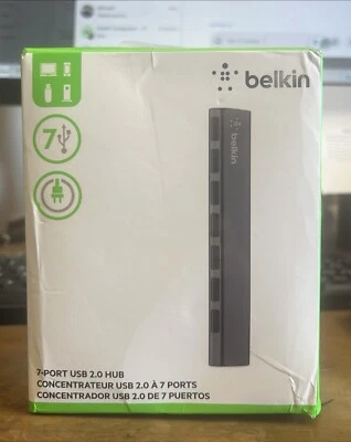 F4U041TT 7-PORT USB 2.0 HUB, ULTRA-SLIM SERIES - Image 1 of 2