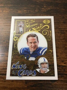 Peyton Manning 2021 Panini Illusions King of Cards #DC-17 Indianapolis Colts - Imagen 1 de 2