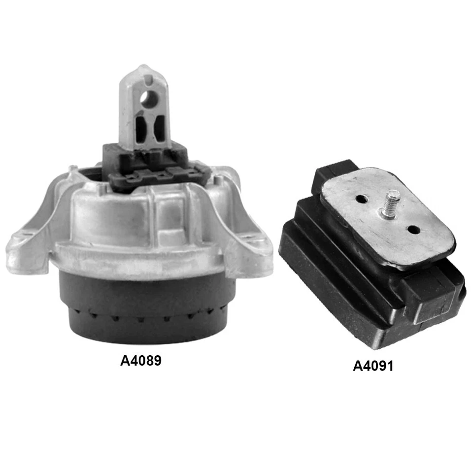 Hyd. Front Right Engine Mount & Rear Trans Mount 2PCS For BMW 740Li xDrive 3.0L - Image 1 of 4