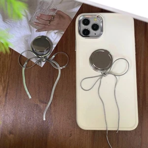 Snake Bone Chain Finger Ring Holder Ring Buckle Stand 360 Rotatable Phone Chain - Photo 1 sur 14