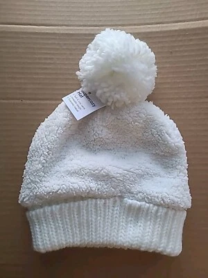Sonoma Mujer Marfil Super Acogedor Gorro Pom Suave Forrado Sombrero/Gorra Foto 1 de 4