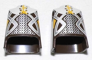 09273, Körper, dunkelbraun, bedruckt, Wikinger, Krieger - Picture 1 of 1