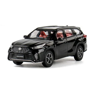 1:64 Toyota Highlander XSE Model Car Diecast Toy Cars Boys Toys Kids Gifts Black - Picture 1 of 6