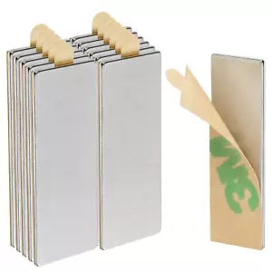 Neodym Klebe-Magnete 12 Stck. selbstklebend Quader klein 30x10x1mm Rechteckig - Bild 1 von 8