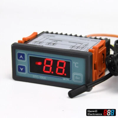 2 sets of STC-100A digital temperature Controller - Image 1 of 4