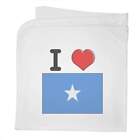 'I Love Somalia' Cotton Baby Blanket / Shawl (By00026068)