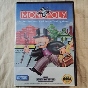 Sega Genesis - Monopoly Real Estate trading game - Picture 1 of 4