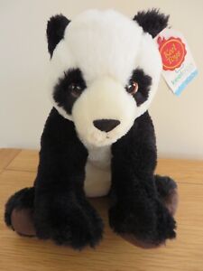 NEW KEEL ECO CUDDLE PANDA 25cm PLUSH SOFT MADE WITH RECYCLED MATERIALS