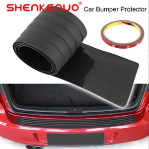 1PC Accessories Rubber Sheet Car Rear Guard Bumper 4D Sticker Panel Protector - Picture 1 of 12