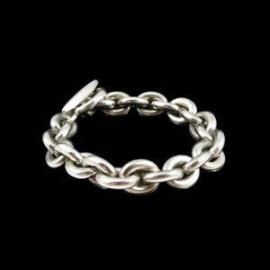 Hans Hansen - Denmark. Sterling Silver Anchor Bracelet #208. - Picture 1 of 4